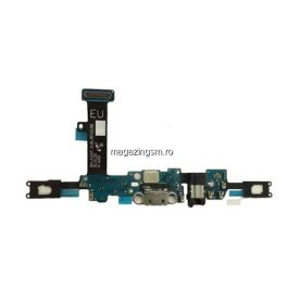 Banda Flex Conector Incarcare Microfon Si Conector Audio Samsung Galaxy A3 A310 2016 Originala