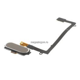 Banda Flex Cu Home Button Samsung Galaxy S6 Edge SM-G925 Original Auriu