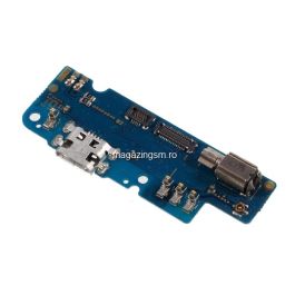 Banda Flex Placa Circuit Conector Incarcare Si Microfon Asus Zenfone 3s Max ZC521TL