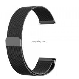 Bratara Ceas Inteligent Magnetica 22mm Neagra