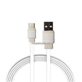 Cablu Date Si Incarcare USB Type C Lenovo Z2 Plus Alb