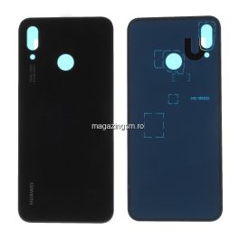 Capac Baterie Spate Cu Adeziv Sticker Huawei P20 Lite/Nova 3e Negru