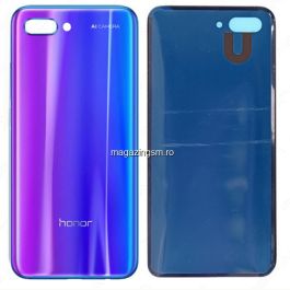 Capac Baterie Spate Huawei Honor 10 Cu Adeziv Sticker Albastru