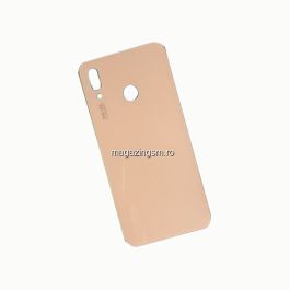 Capac Baterie Spate Huawei P20 Lite Cu Adeziv Sticker Roz