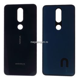 Capac Nokia 7,1 Spate Baterie Negru