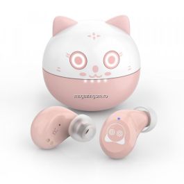 Casti Bluetooth 5,0 Wireless Stereo Roz
