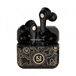 Casti Bluetooth 5,0 Wireless TS-100 TWS Negre