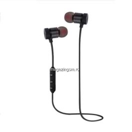 Casti Wireless Bluetooth Samsung Huawei iPhone LG Asus Universale Magnetice Negre