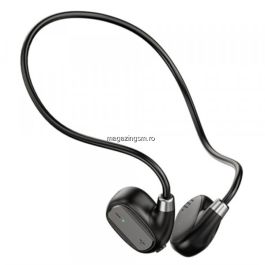 Casti Wireless Bluetooth Sport Negre
