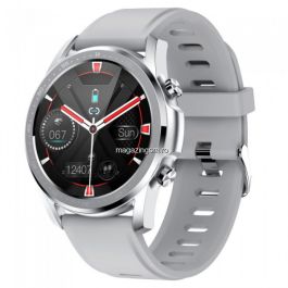 Ceas Smartwatch iHunt Watch 3 Titan, Termometru, Saturatie Oxigen, Ritm Cardiac iOS/Android Argintiu