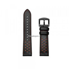 Curea Ceas Inteligent Din Piele Ecologica 22 mm Neagra