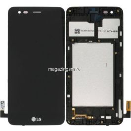 Display LG K4 2017 M160 Cu RAMA Si Touchscreen Negru
