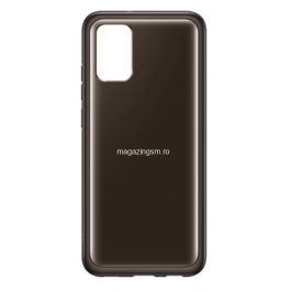 Husa de protectie Samsung Soft Clear Cover pentru A02s, Black