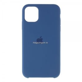 Husa iPhone 11 Pro Silicon Albastra