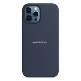 Husa iPhone 12 / 12 Pro Silicon Navy Blue