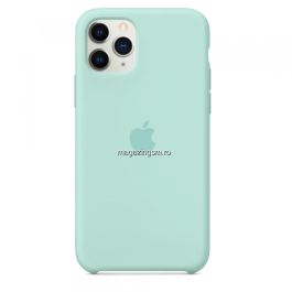 Husa iPhone 13 Pro Max Silicon Marine Green