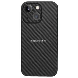 Husa iPhone 14 Plus Devia Wing Series Ultra Thin Carbon Black