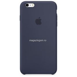 Husa iPhone 6 Plus Silicon Albastru Inchis