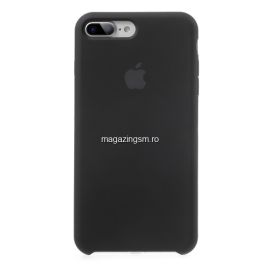 Husa iPhone 8 Plus / 7 Plus Silicon Neagra