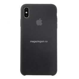 Husa iPhone XS Max Silicon Neagra