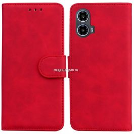 Husa Motorola Moto G34 5G Flip Rosie
