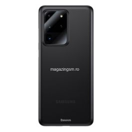 Husa Protectie Samsung Galaxy S20 Ultra Flexibila Neagra