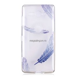 Husa Sony Xperia XZ2 Compact TPU Cu Model Transparenta