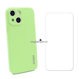 Husa Telefon iPhone 13 Mini Silicon Verde