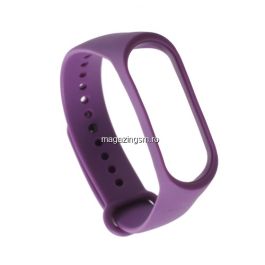 Husa Tip Curea Ceas Xiaomi Mi Band 3 TPU Mov