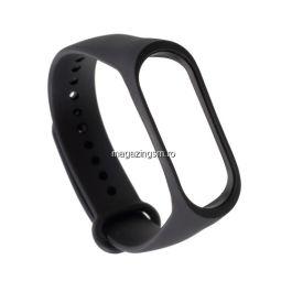 Husa Tip Curea Ceas Xiaomi Mi Smart Band 4 / Mi Band 3 Neagra