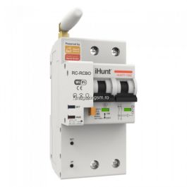 iHunt Home WIFI Smart Circuit Breaker with Metering 2P 40A - Siguranta automata inteligenta cu contorizare