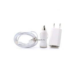 Incarcator iPhone 5 5S 5C 6 6 6 Plus 6s 7 8 X Auto Si Retea Bulk