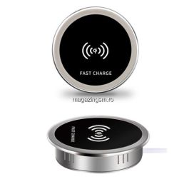 Incarcator Wireless 15W Negru