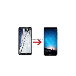 Inlocuire Geam Sticla Display Huawei P20 Lite Negru