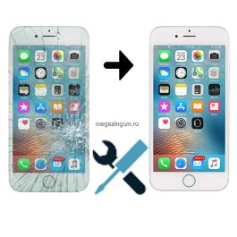 Montaj Display iPhone 6s OEM Alb (Manopera + Ecran)