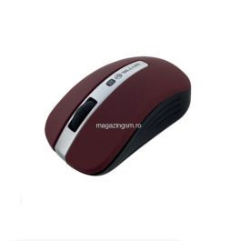 Mouse wireless Tellur Basic LED Rosu inchis