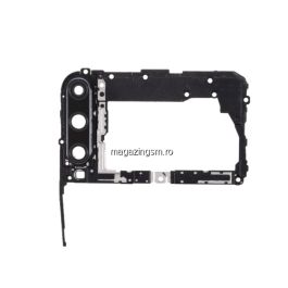 Ornament Camera Cu Geam Huawei P40 Lite E Negru