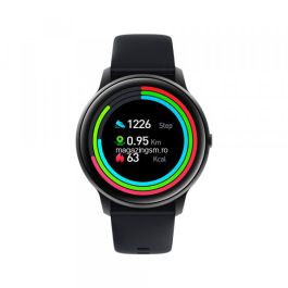 Smartwatch Xiaomi IMILAB KW66, ecran curbat 3D, Negru