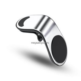 Suport Auto Magnetic Pentru Telefon Argintiu