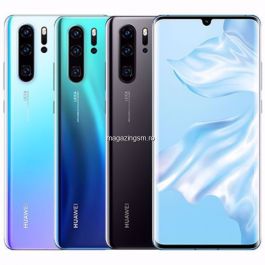 Telefon mobil Huawei P30 Pro Dual SIM 128GB 8GB RAM 4G Aurora Blue