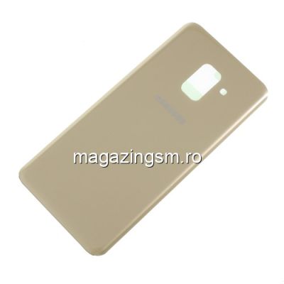 Capac Baterie Spate Cu Adeziv Sticker Samsung Galaxy A8 2018 A530 Auriu