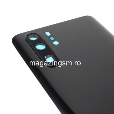 Capac Baterie Spate Huawei P30 Pro Fara Logo Negru