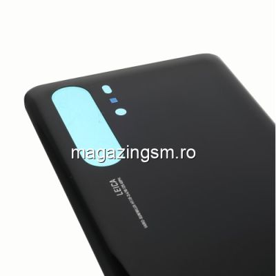 Capac Baterie Spate Huawei P30 Pro Cu Ornament Camera Negru
