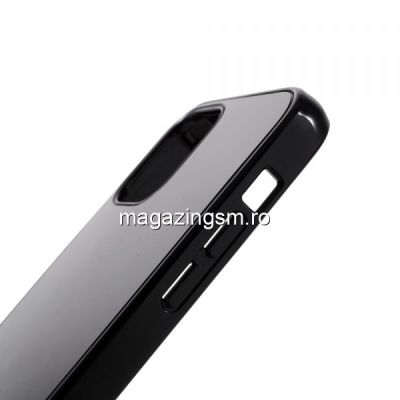Husa telefon iPhone 12 / 12 Pro TPU cu model luminos in timpul redarii muzicii