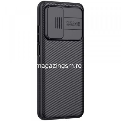Husa telefon NILLKIN Xiaomi Mi 10T 5G / Mi 10T Pro 5G Dura Cu Protectie Camera Neagra