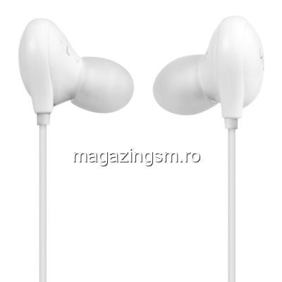 Casti VIVO XE710 Cu Mufa Jack 3,5mm Si Microfon Albe