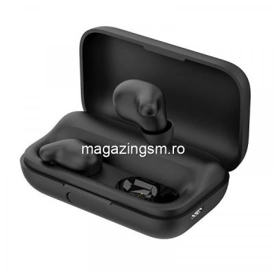 Casti wireless Haylou T15, Negru