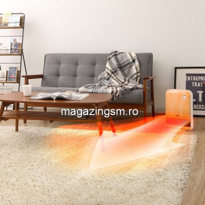 Convector Ohyama Ceramic Fan Heater JCH-15TD4, 1500 W. 3 Moduri de incalzire, Light Wood