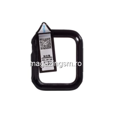 Folie Protectie Sticla RURIHAI Apple Watch 5 / 4 44mm Acoperire Completa Neagra