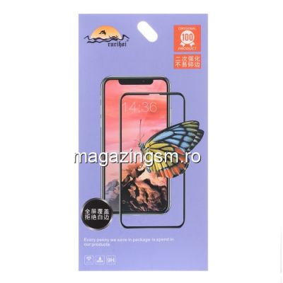 Folie Protectie Sticla Xiaomi Pocophone F1 Acoperire Completa Neagra